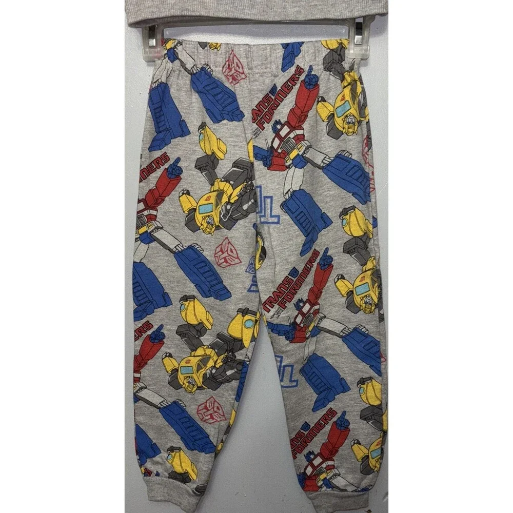 Transformer 2 PCs Boys Sweat Suit Size 7